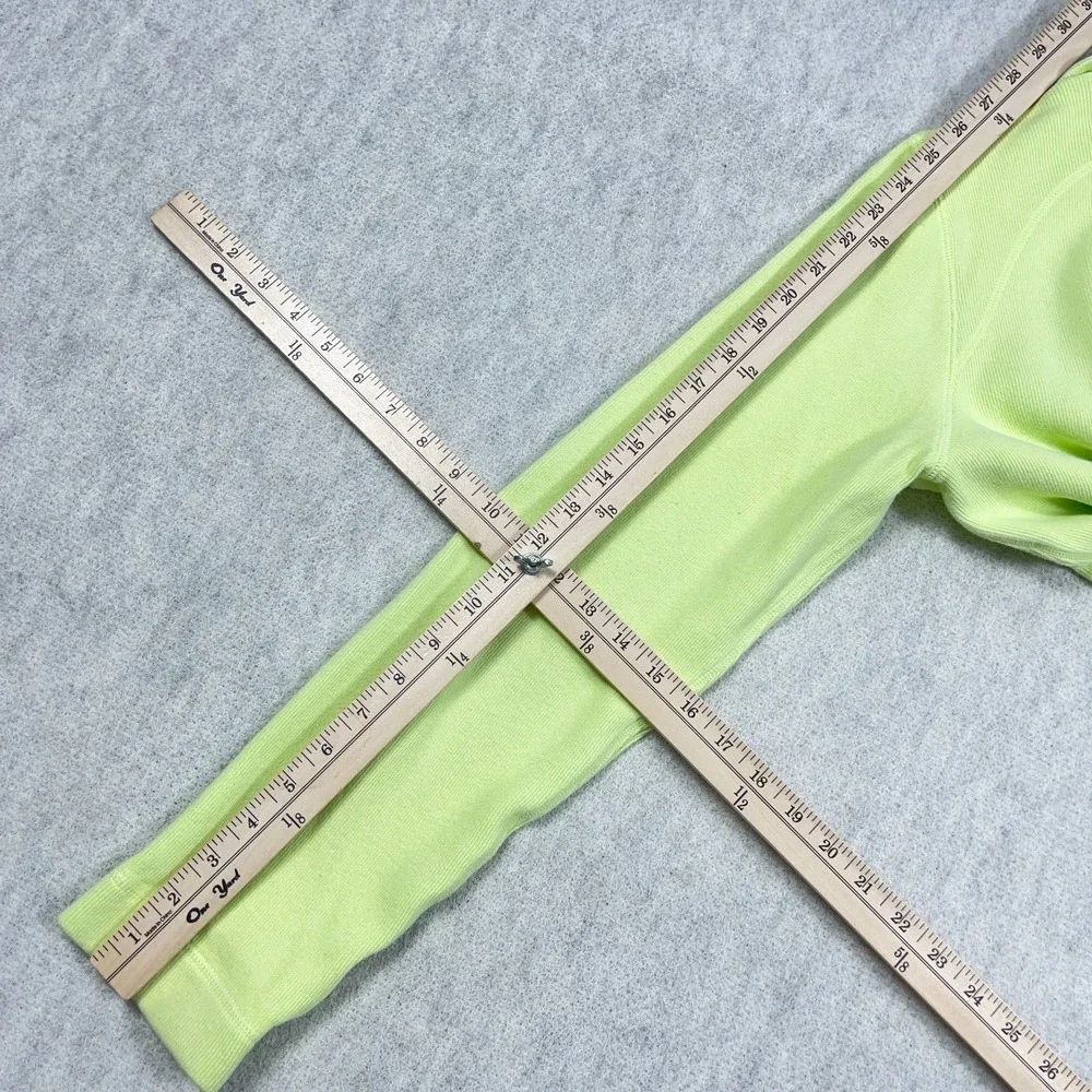 Tommy Bahama Sweater Women‎ Large Green Full Zip Jacket Relax Neon Marlin *